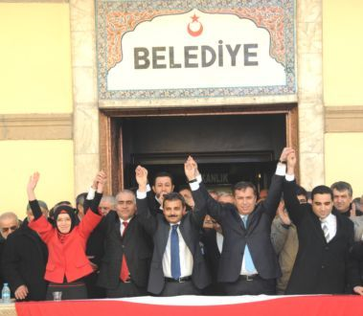 Çorum Belediye Başkan Adayı Külcü\'ye "Mehterli" Karşılama