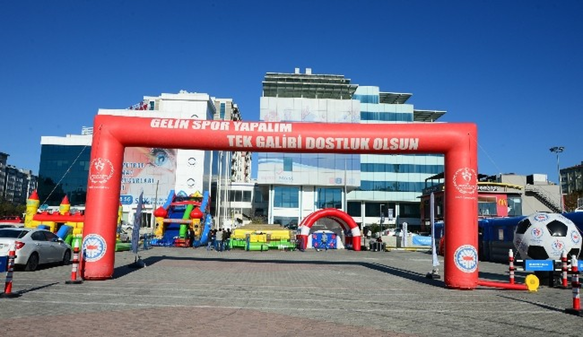 "Gelin Spor Yapalım, Tek Galibi Dostluk Olsun" Projesi Beylikdüzü\'nde Başladı
