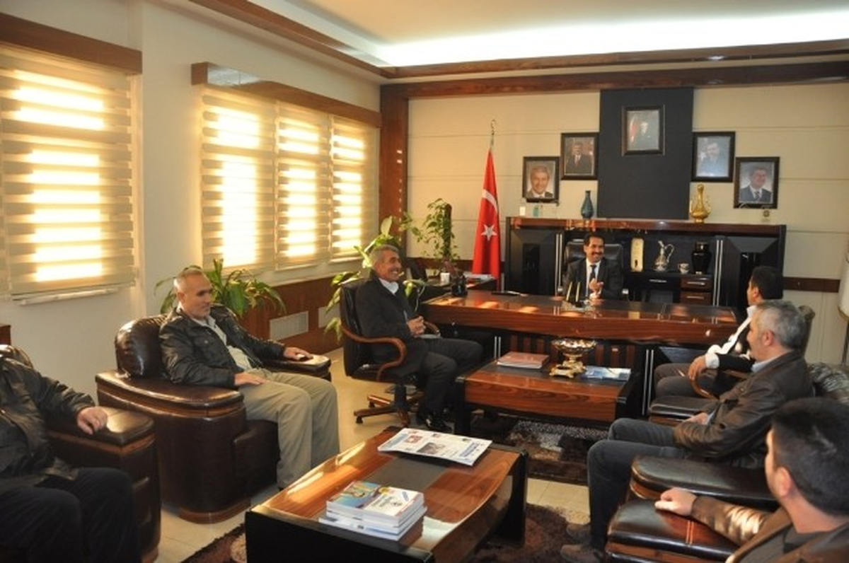 Gümüşhanelilerden Başkan Yaman\'a Ziyaret