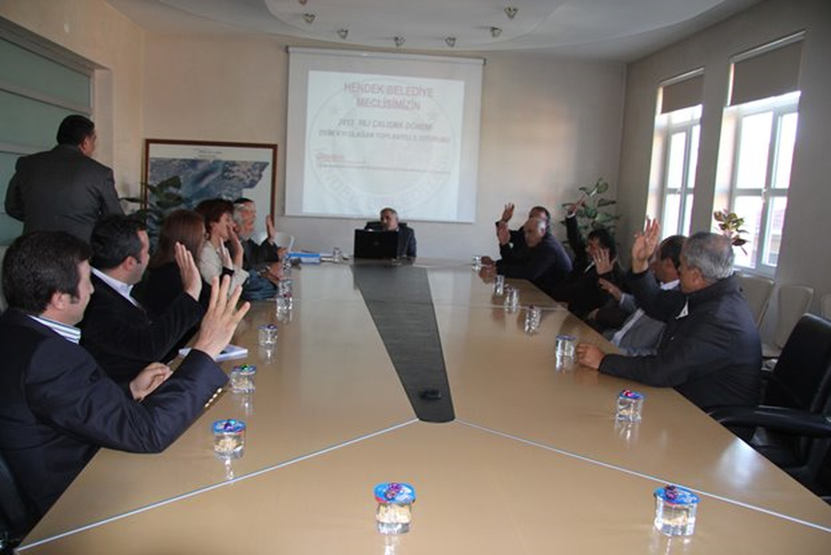Hendek Belediyesi Meclis Toplantısı