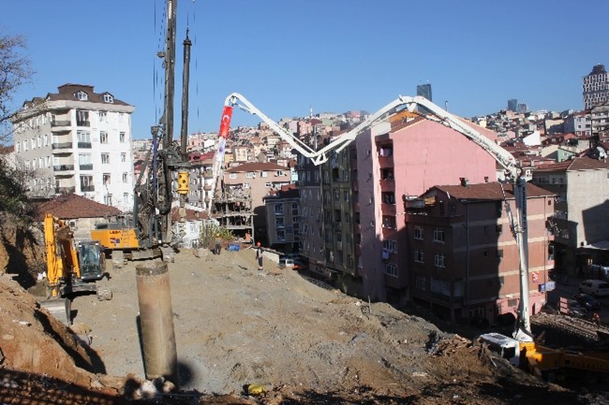 Kağıthane\'de 7 Milyon TL\'lik Yolun Temeli Atıldı