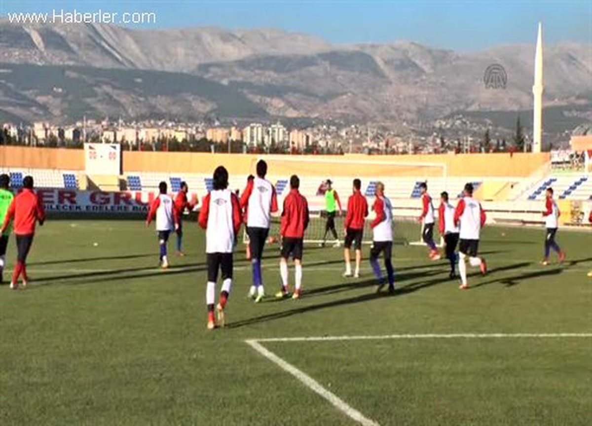 Kahramanmaraşspor\'da Gaziantep Büyükşehir Belediyespor maçı hazırlıkları