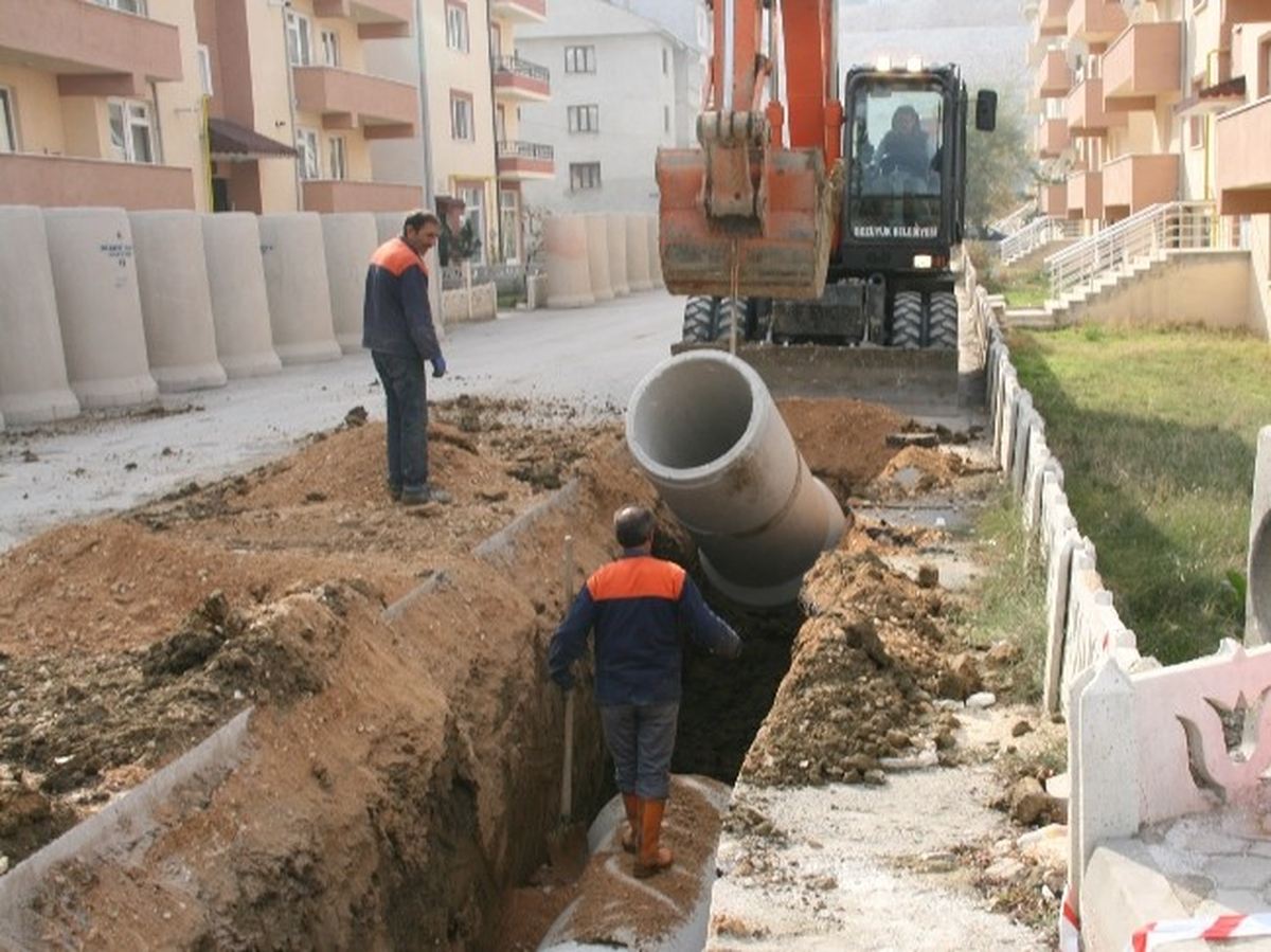Kasımpaşa Mahallesi\'ne Yağmur Suyu Hattı