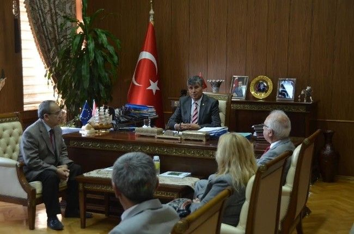 Kent Konseyi\'nden Vali Akpınar\'a Ziyaret