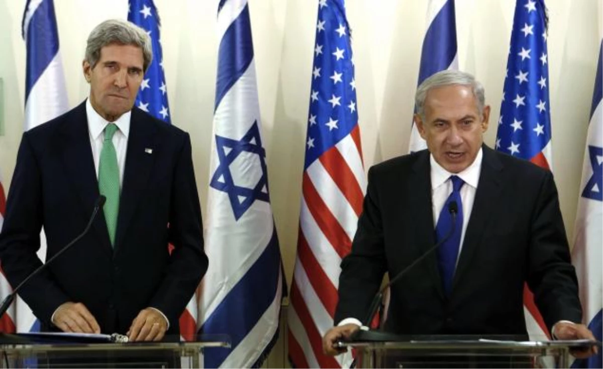 Kerry\'nin Filistin İsrail Temasları