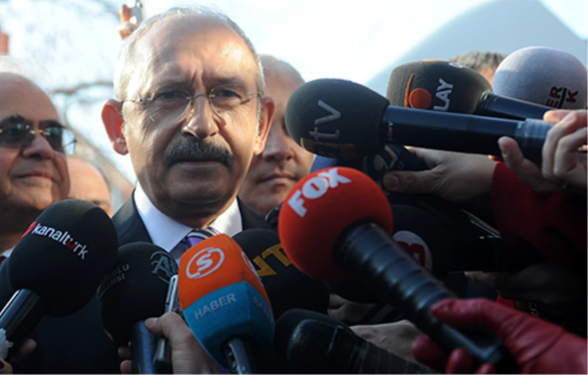 Kılıçdaroğlu: Taraf\'a Suç Duyurusunu Doğru Bulmuyoruz