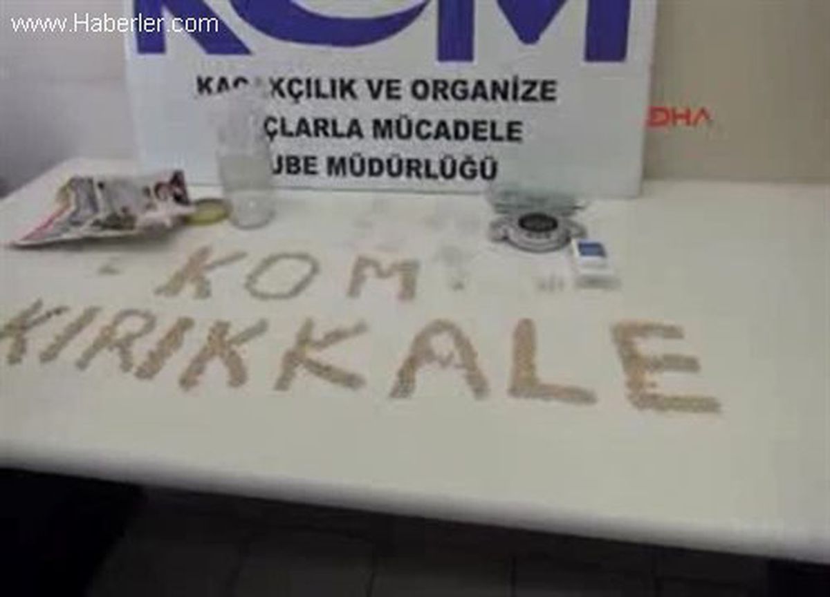 Kırıkkale\'de Esrar ve Hap Operasyonu