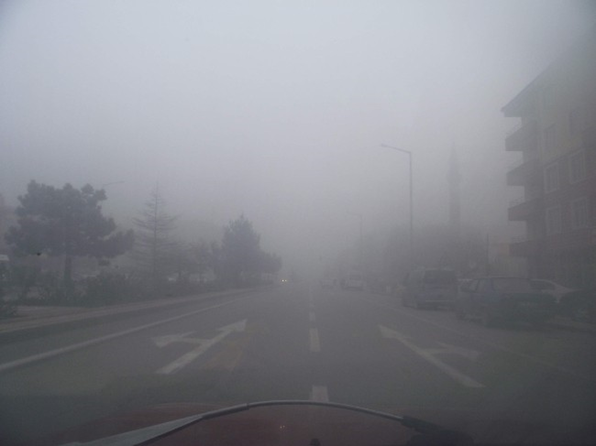 Kulu\'da Sis Etkili Oldu