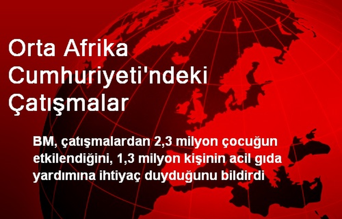 Orta Afrika Cumhuriyeti\'ndeki Çatışmalar