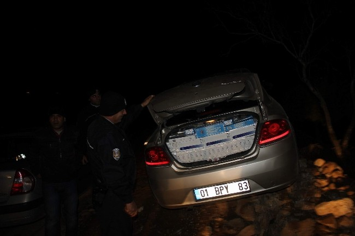 İslahiye\'de 10 Bin Paket Kaçak Sigara Ele Geçirildi