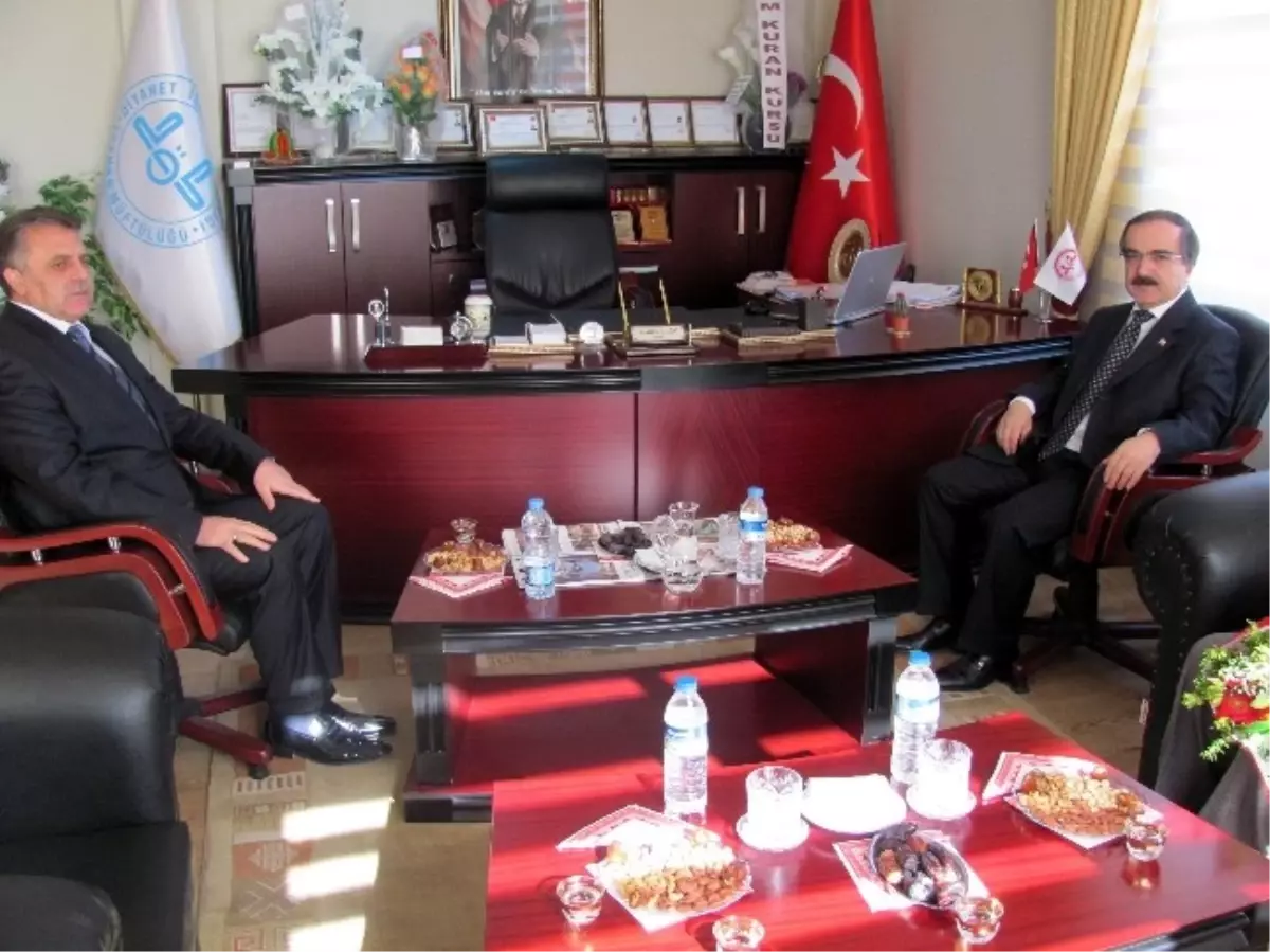 Vali Coş, Seyhan Müftülüğünü Ziyaret Etti