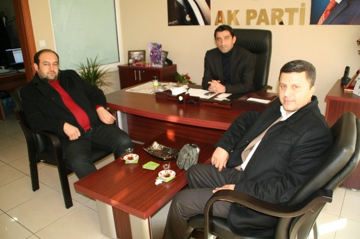AK Parti İlçe Başkanı Kelebek\'e Ereğli ve Gökçebey Heyetinden Ziyaret