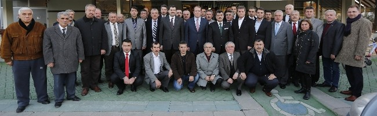 Büyükşehir Başkan Adayı Harun Karacan\'ın Esnaf Odası Ziyareti