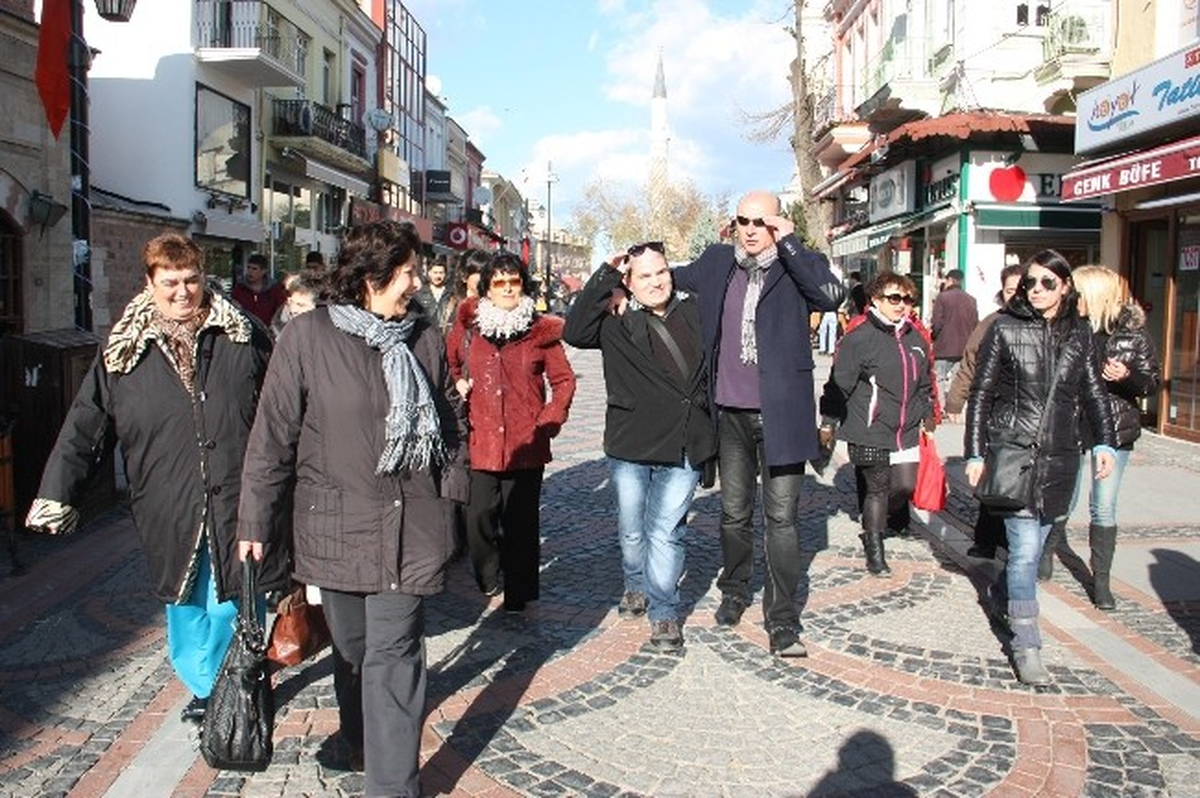 Edirne\'ye Turist Akını