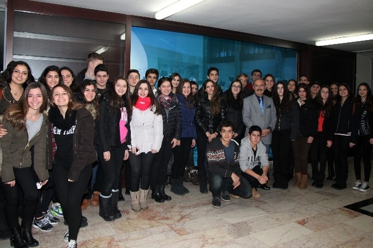 Fransız Notre Dame de Sion Lisesi\'nden Büyükerşen\'e Ziyaret
