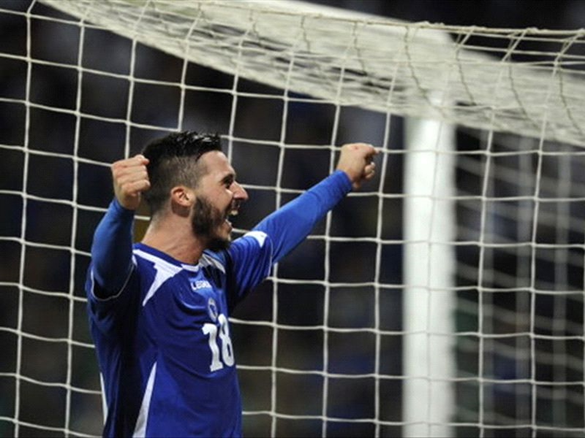 Gaziantepsporlu Medunjanin\'in Messi Sevinci