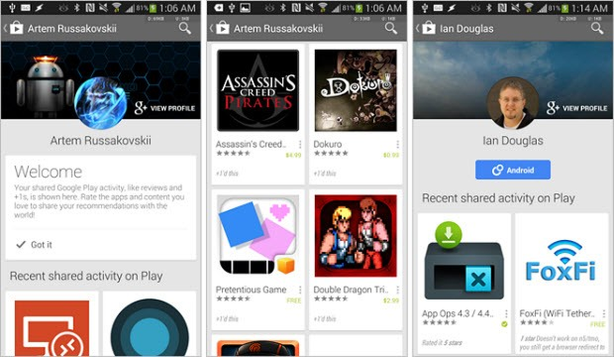 Google Play güncellendi!