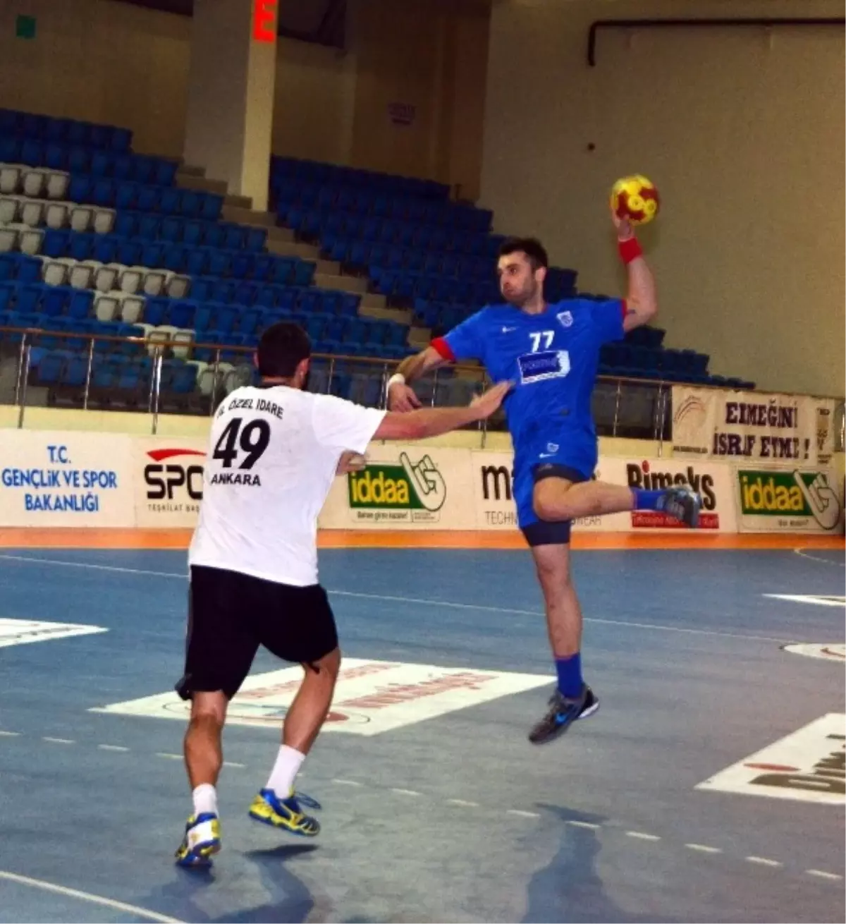 Ankara İl Özel İdare-Ankara Büyükşehir Belediyespor: 19-23