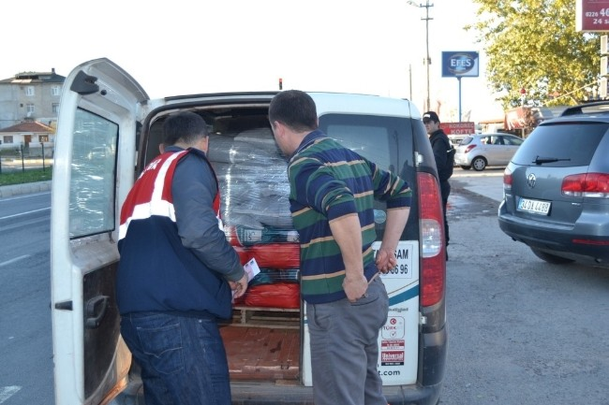 Jandarma Kaçakçılığa Karşı Uygulama Yaptı