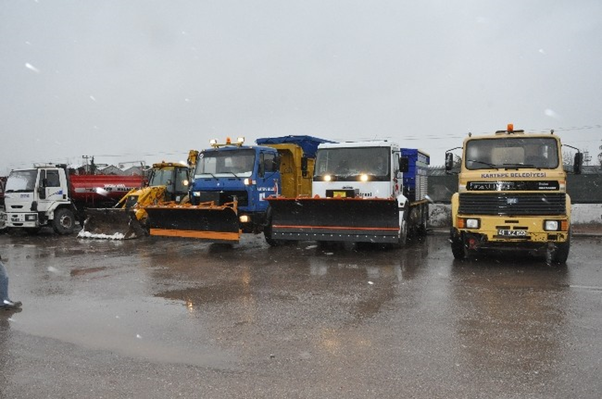 Kartepe Belediyesi Kış İçin Önlemini Aldı