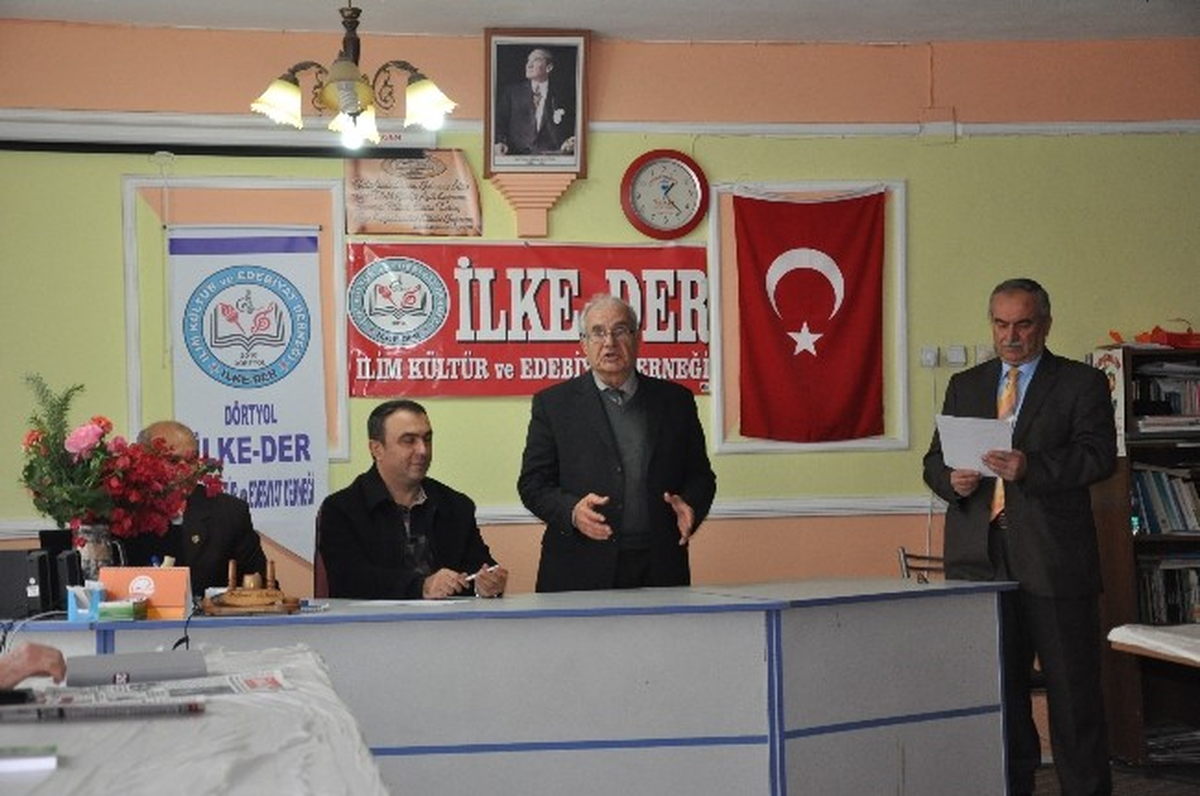 Kaymakam Soytürk, İlim Kültür ve Edebiyat Derneğini Ziyaret Etti