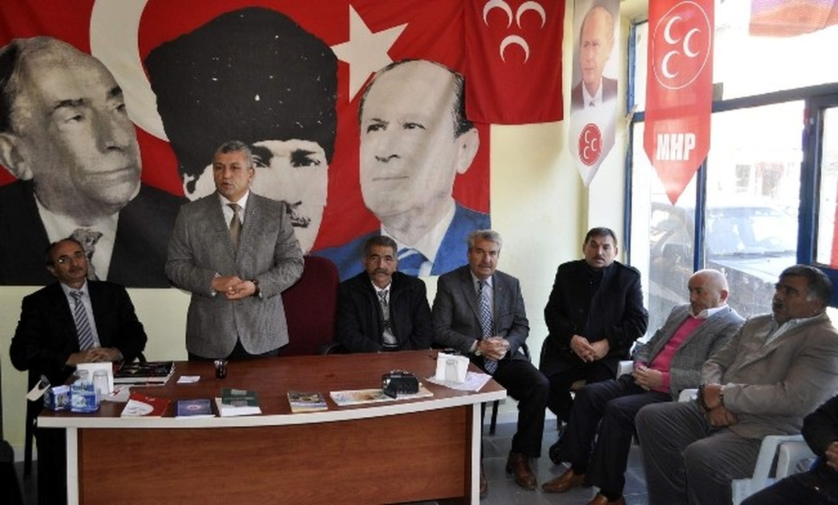 MHP Büyükşehir Adayı Özsoy, İlçe Ziyaretlerine Felâhiye ile Devam Etti