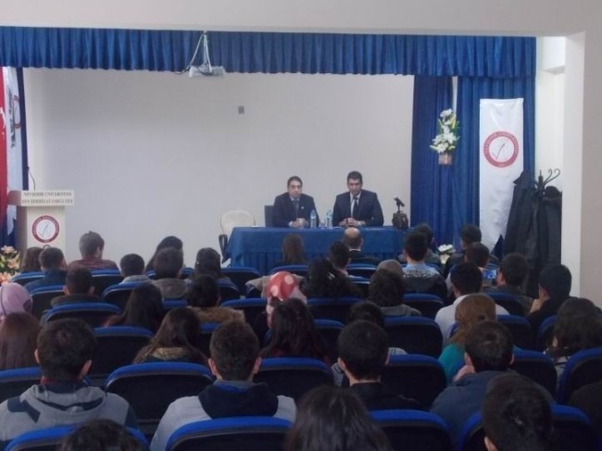 Nevşehir Hacı Bektaş Veli Üniversitesinde Mesleki Söyleşi