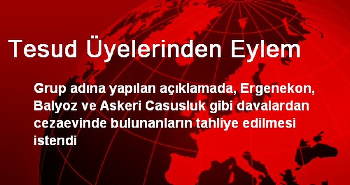 Tesud Üyelerinden Eylem