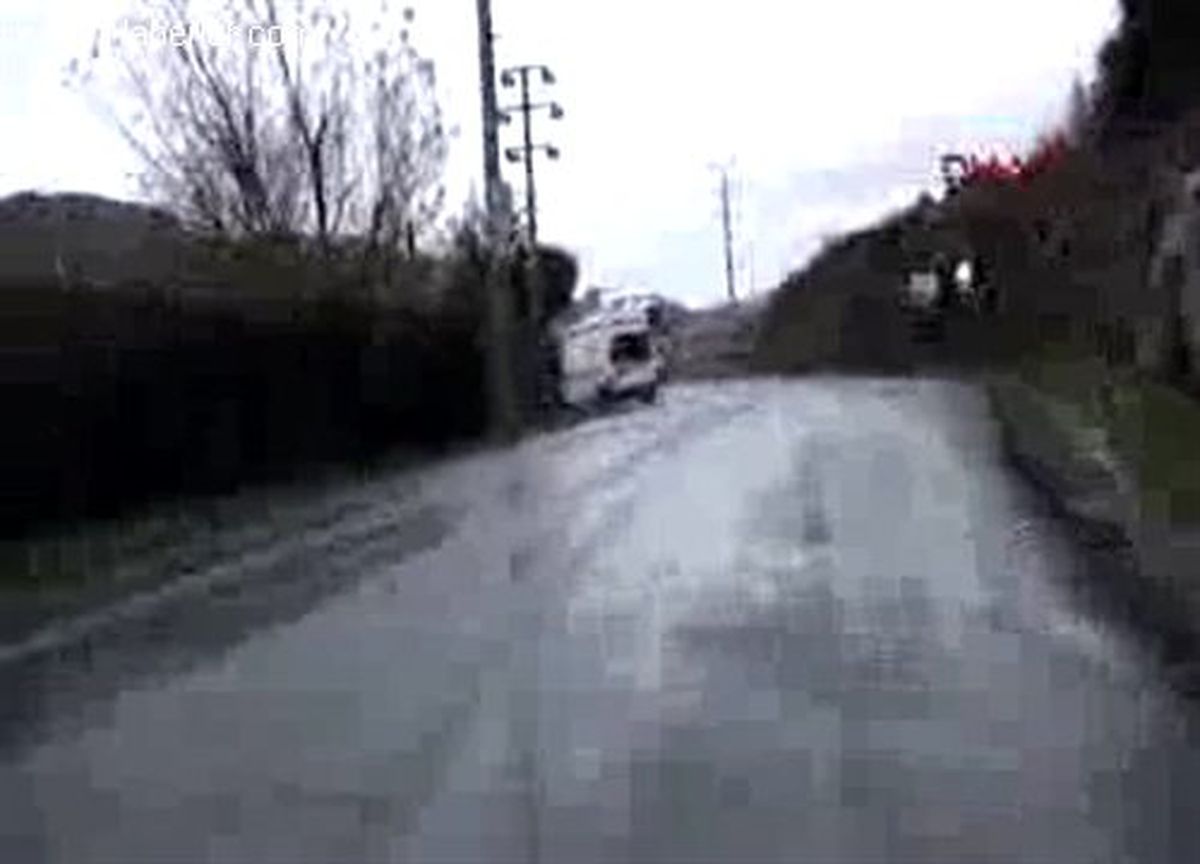 Pistonu Kırılan Kamyonun Sürücüsü Yaralandı
