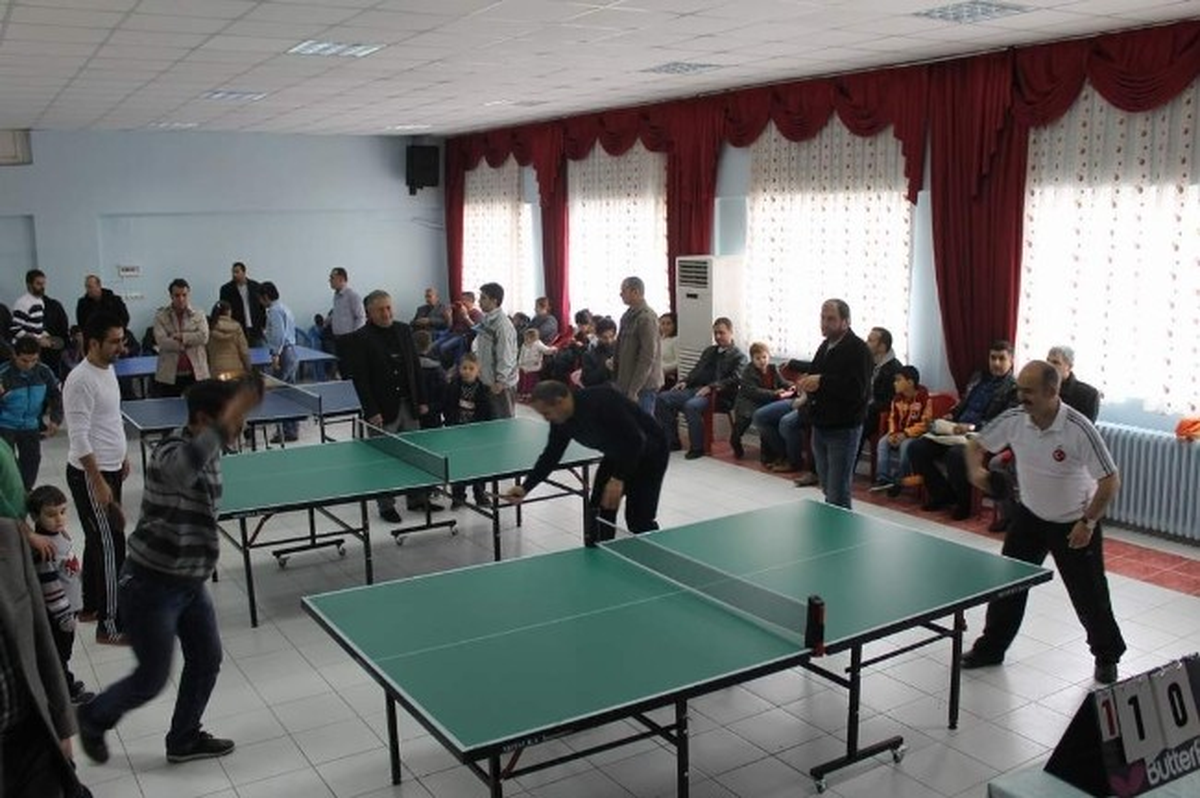 Siirt\'te Masa Tenisi Turnuvası Yapıldı
