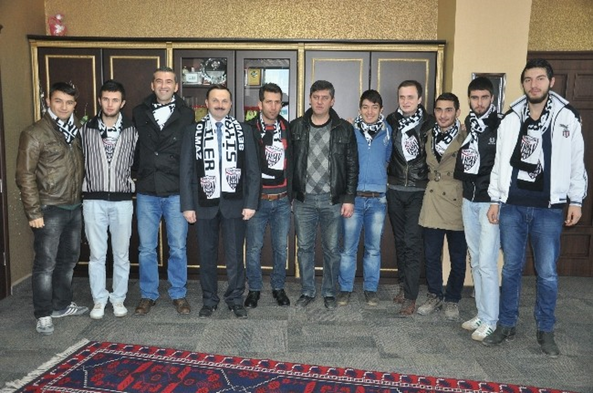 Siyah İnciler\'den Başkan Ergene\'ye Ziyaret