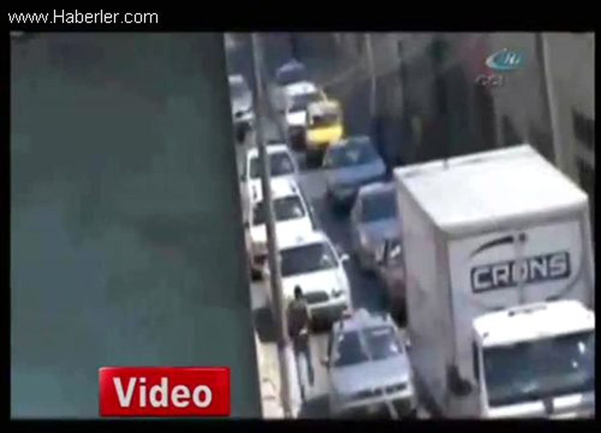 Trafikte Güpegündüz Gasp