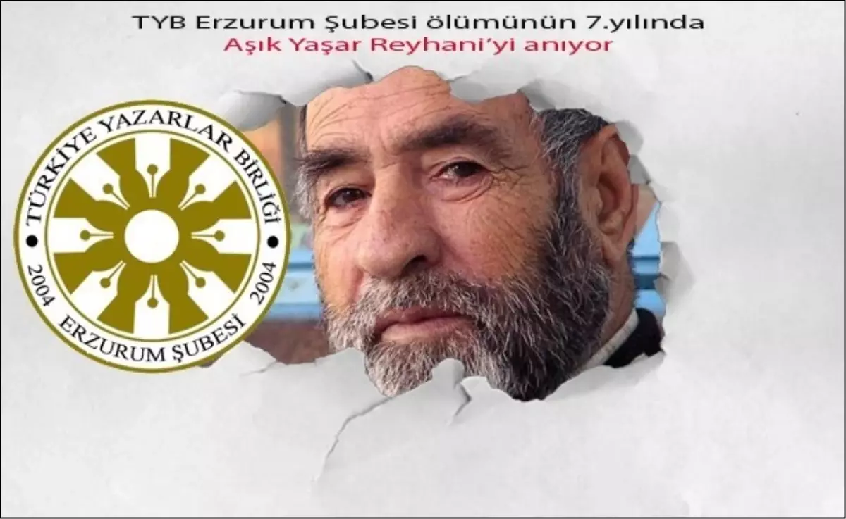 Tyb Erzurum Şubesi\'nden Reyhani\'yi Anma Sohbeti