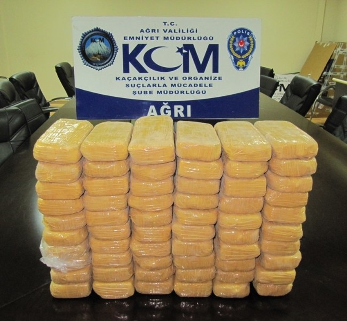 Ağrı\'da Uyuşturucu Operasyonu
