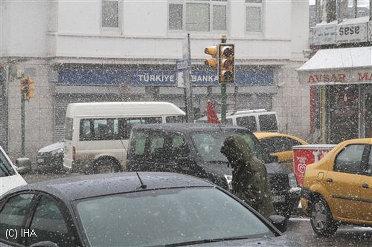 Ardahan\'da Kar Yağışı
