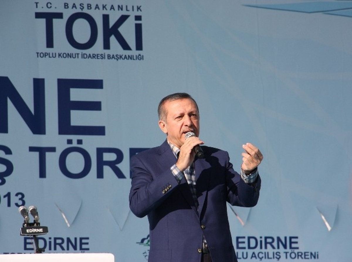 Başbakan Erdoğan Edirne\'de Toplu Açılış Törenine Katıldı...(2)