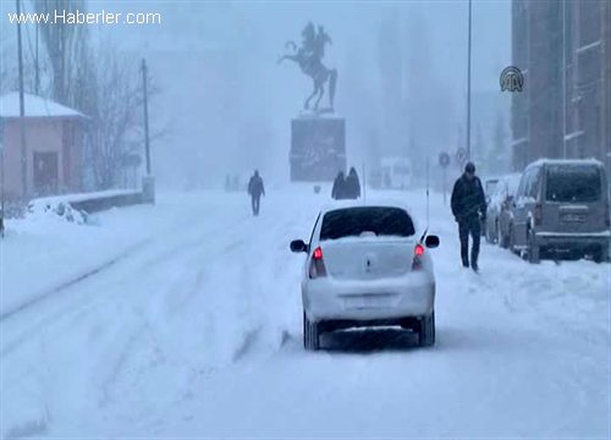 Doğu'da soğuk hava KARS/