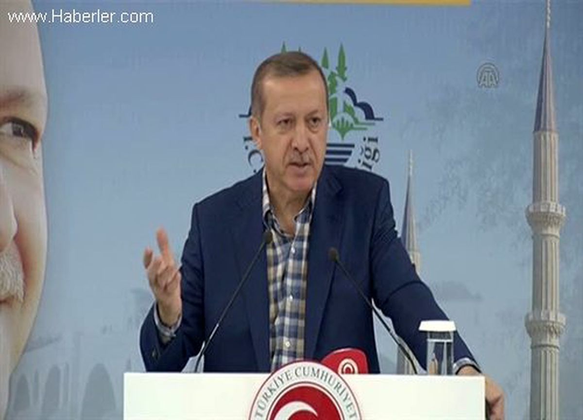 Erdoğan: "Şehitlere saygı sloganla değil, bu vatanı bu milleti yüceltmekle olur"