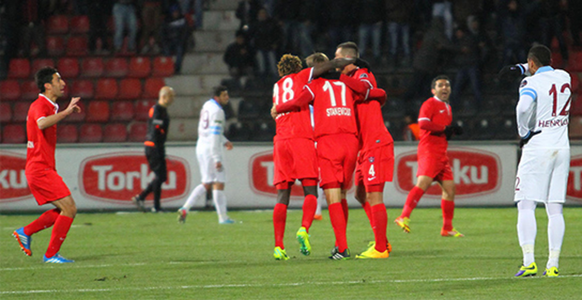 Gaziantepspor, Trabzonspor'u 3-2 Yendi