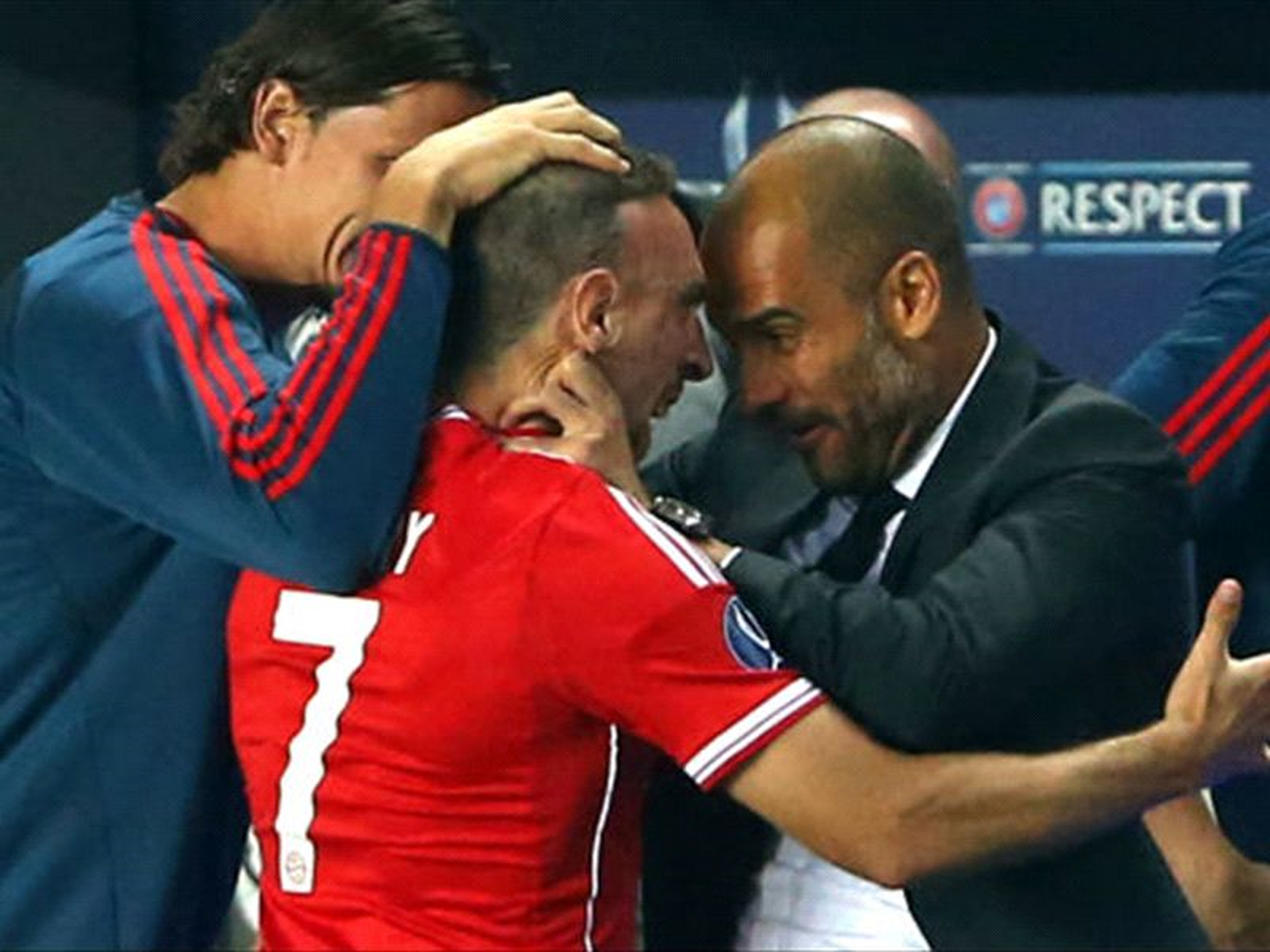 Guardiola: Ribery Ballon D\'or\'u Hak Ediyor