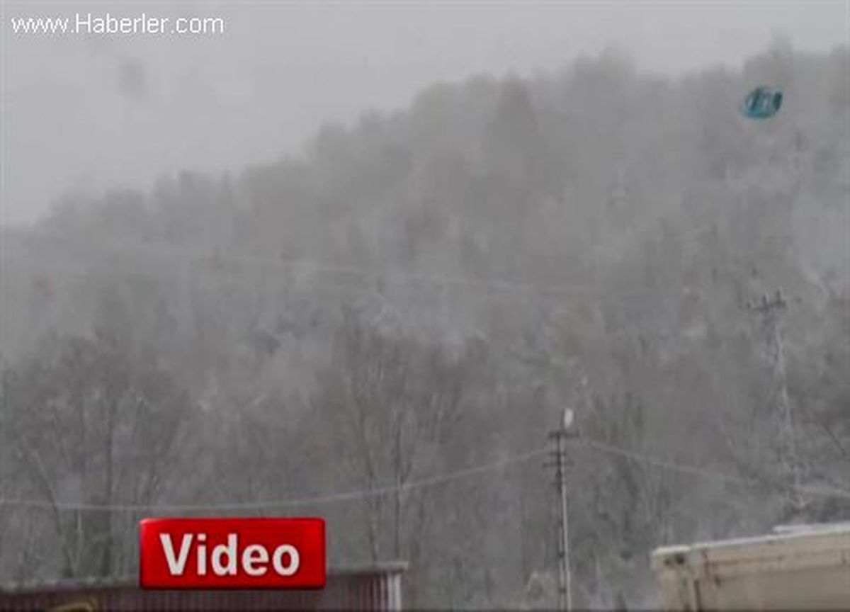 Kar Yağdı Yollar Kapandı