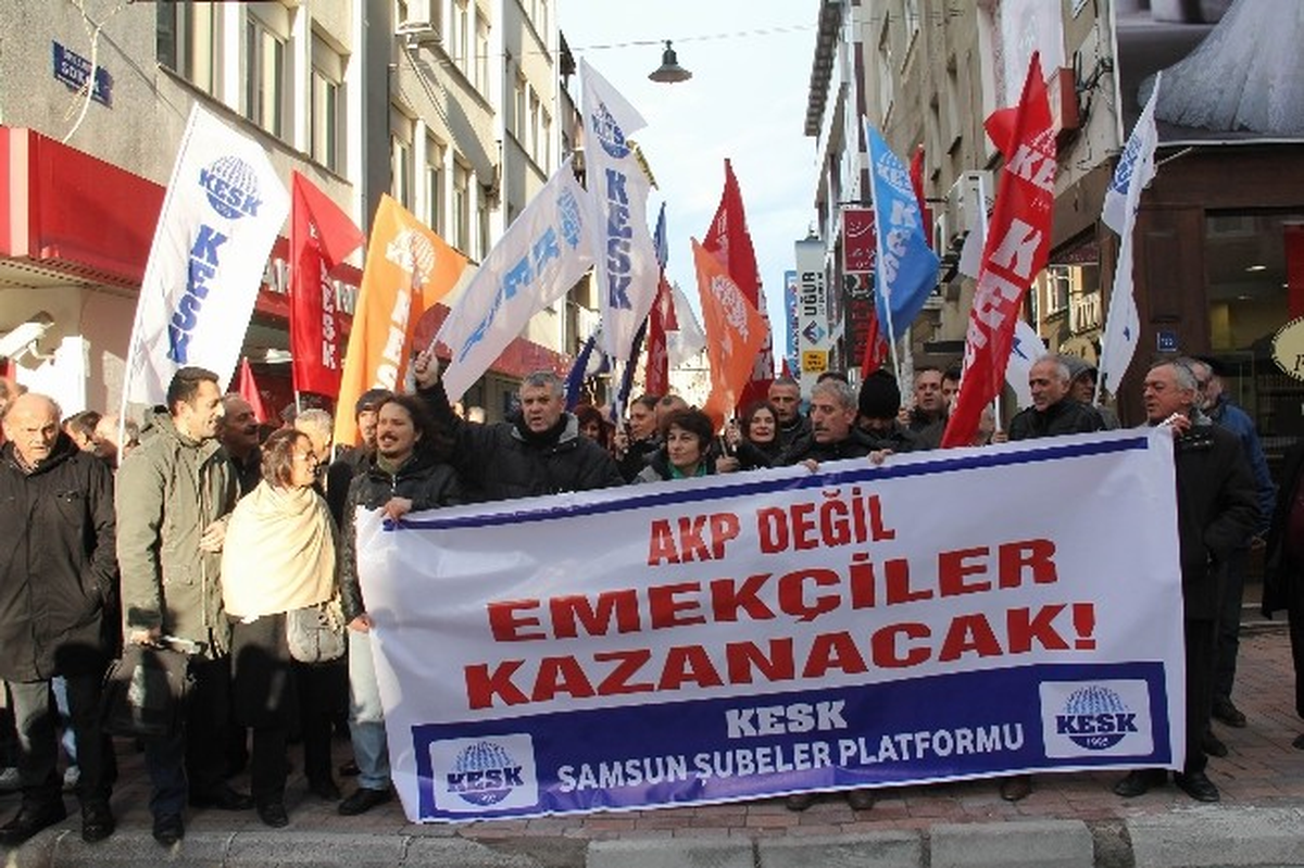 Kesk Üyeleri Kuruluş Yıldönümü Dolayısıyla Yürüdü