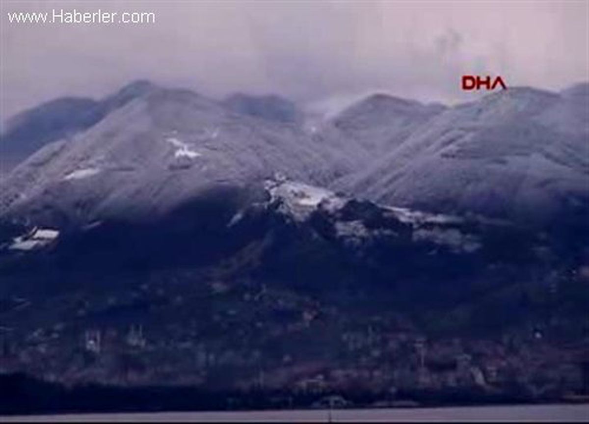 Kocaeli\'ye Kar Yağdı