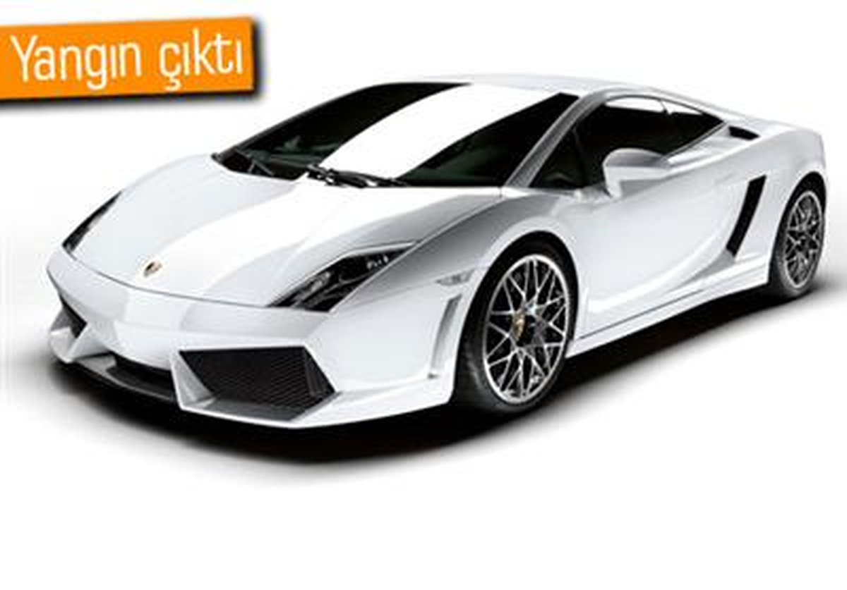 Lamborghini\'ler Cayır Cayır Yandı