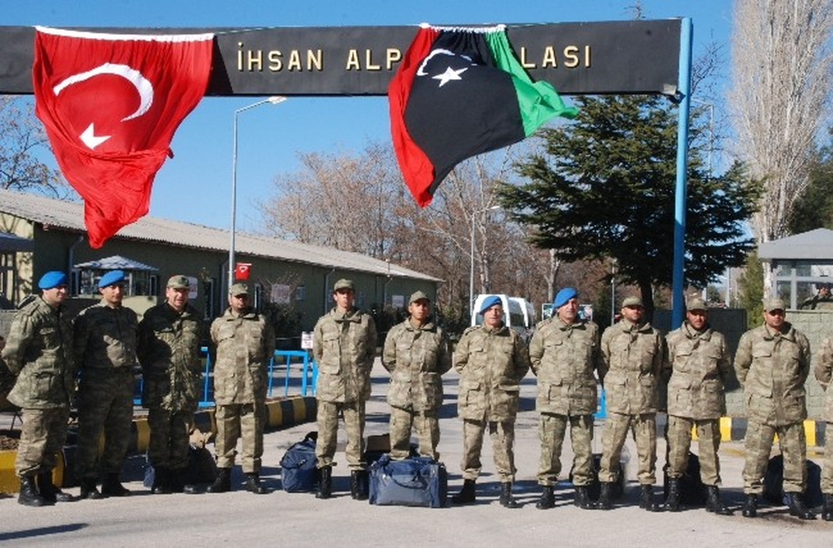 Libya Askeri Eğitime Hazır