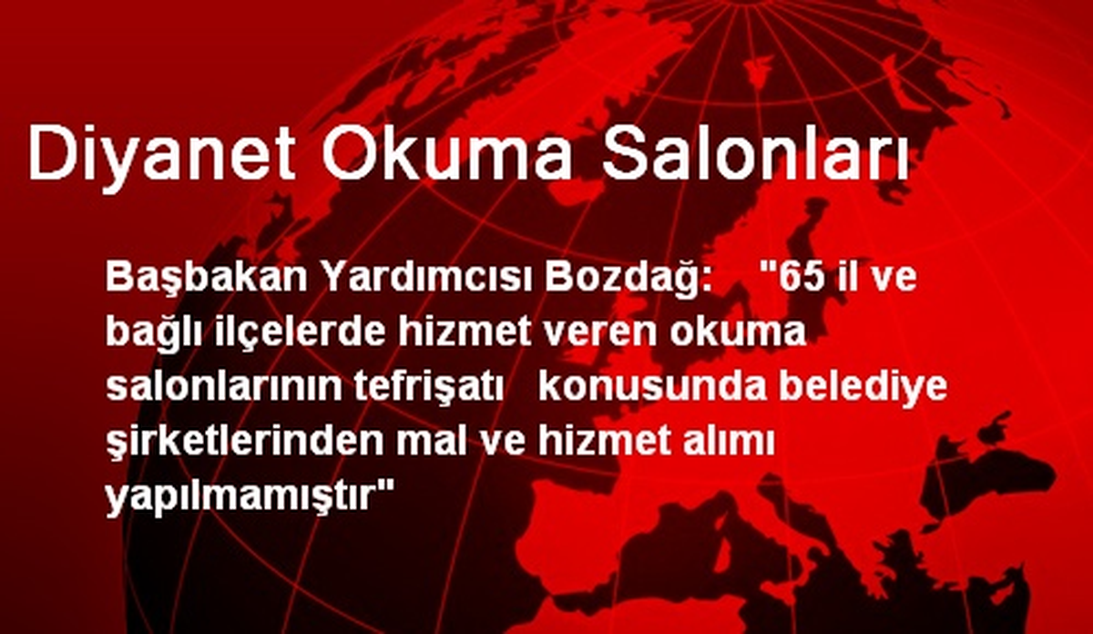 Diyanet Okuma Salonları