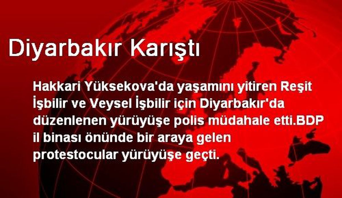 Diyarbakır Karıştı
