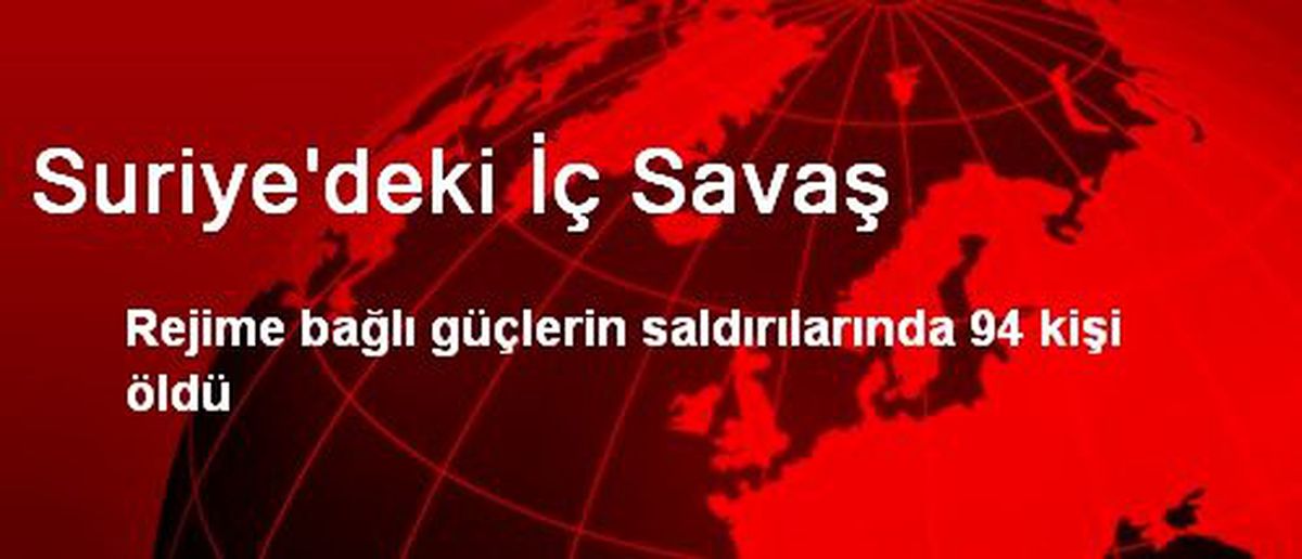 Suriye\'deki İç Savaş