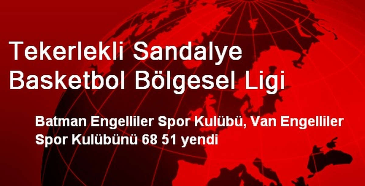 Tekerlekli Sandalye Basketbol Bölgesel Ligi