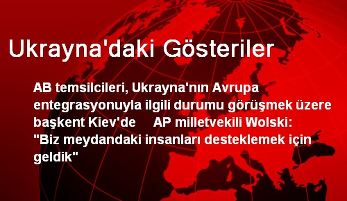 Ukrayna\'daki Gösteriler